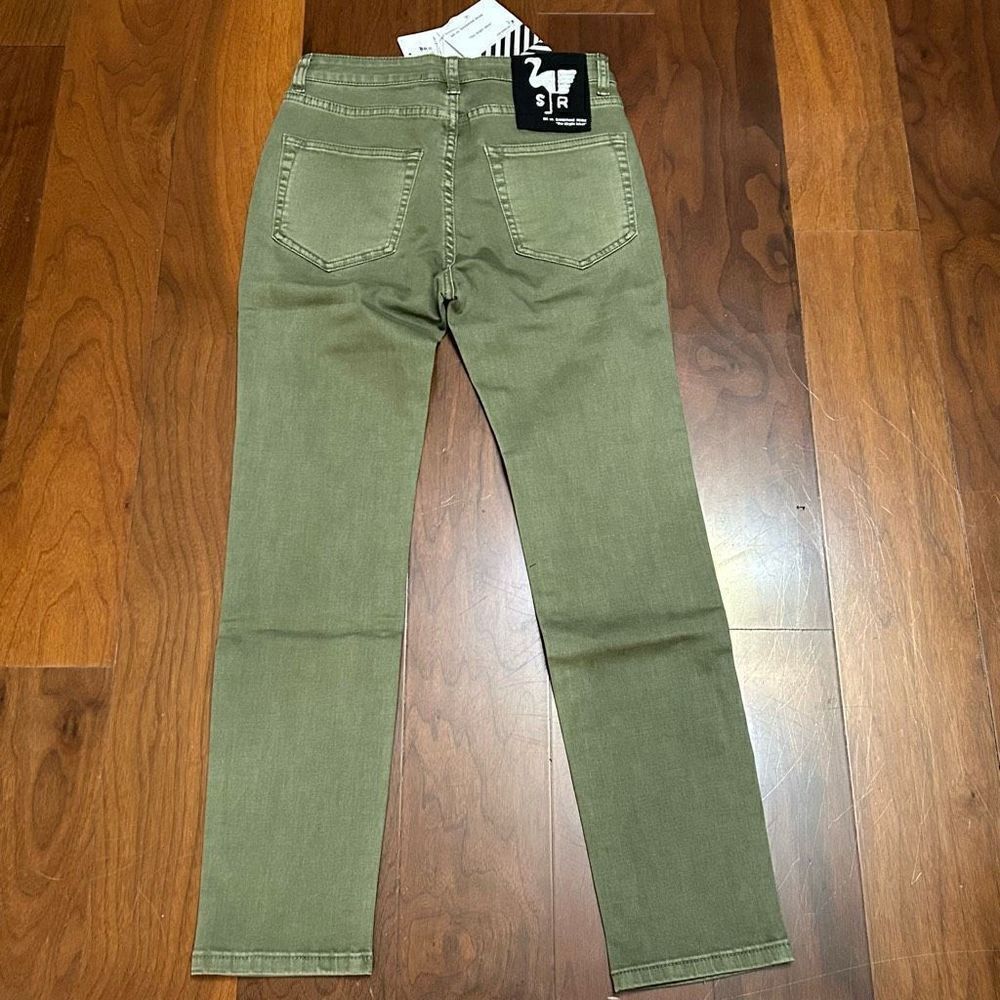 Sandrine Rose (sold by‎ Free People) skinny jeans size 26 in army - Picture 5 of 10